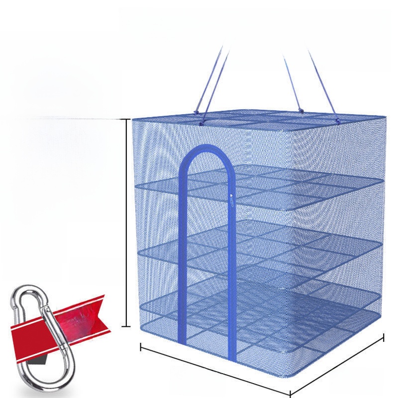 Food Storage Net - ตะกร้าตากผ้าแบบใหม่ ป้องกันแมลง ชั้นเดียว ตาข่ายตากผ้า ตาข่ายตากอาหาร ตาข่ายกันแดด