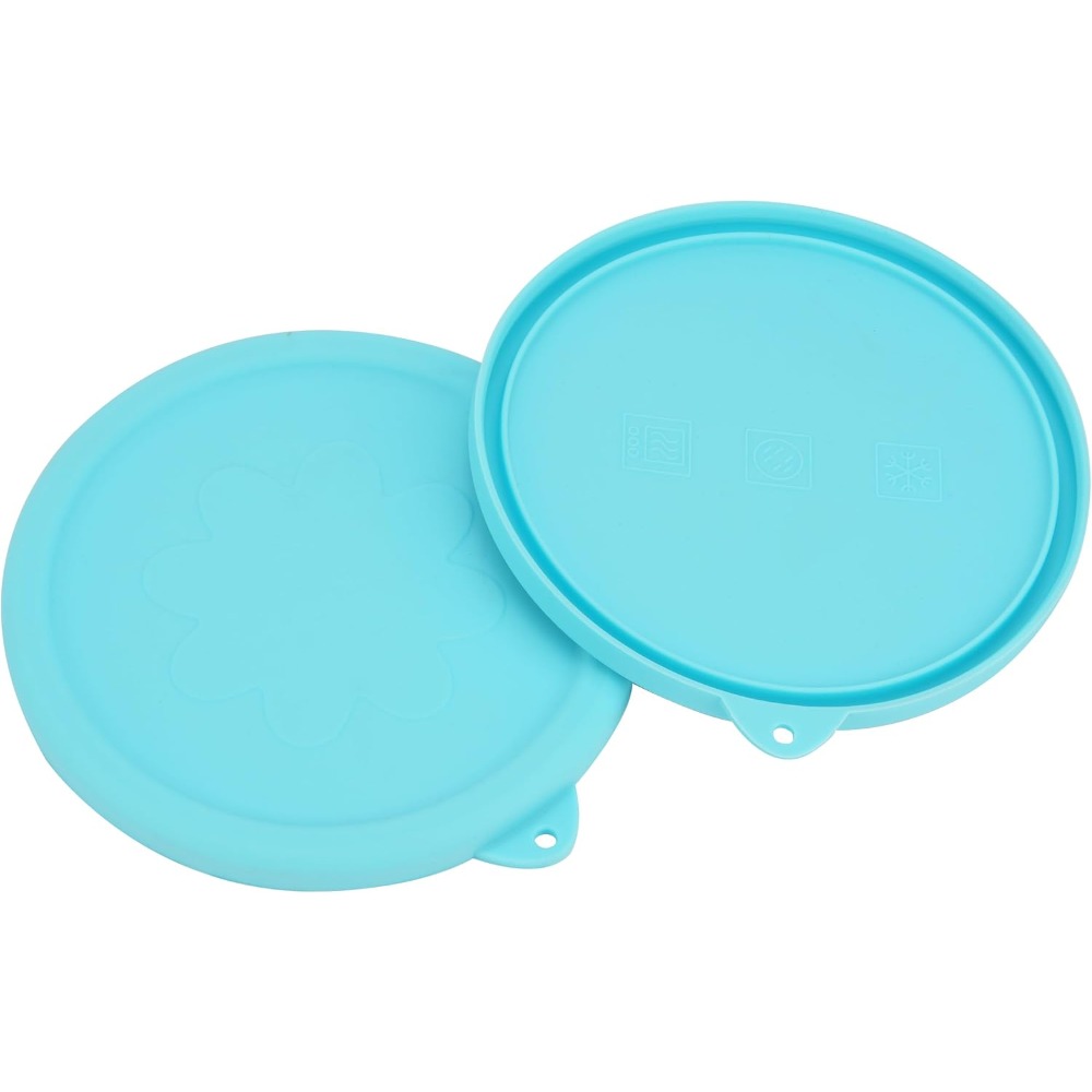 Food Storage Set Glass - ฝาปิดซิลิโคนสำหรับชามแก้ว ชุด 2 ชิ้น ขนาดเล็ก 3