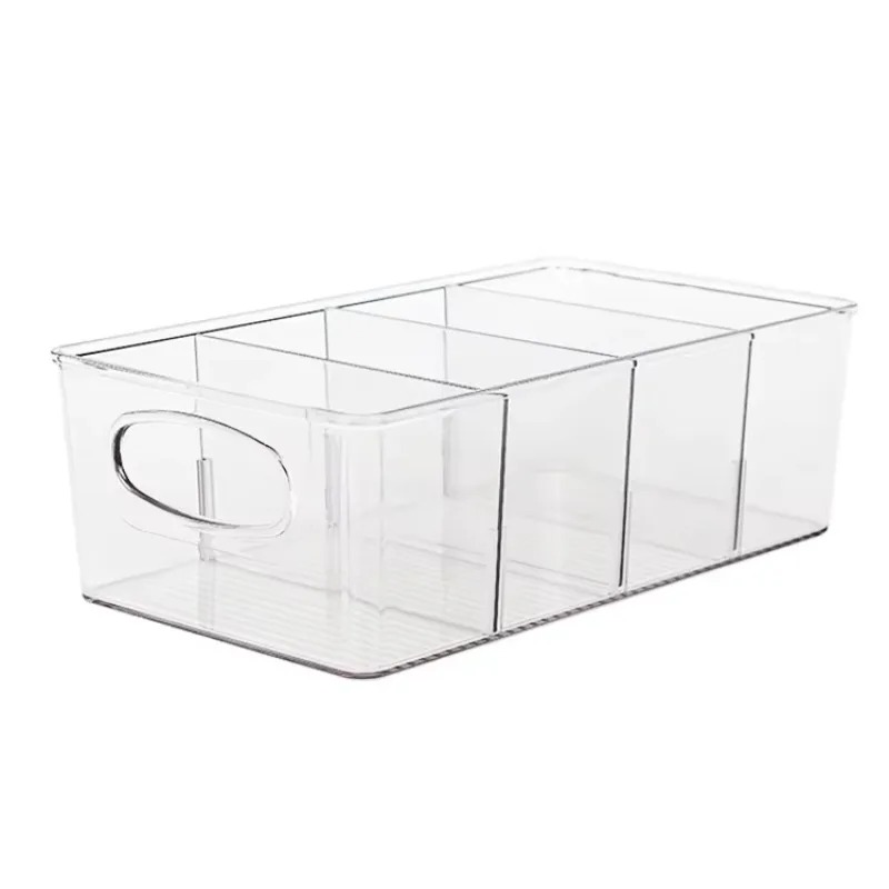 Food Storage No Pantry - กล่องเก็บของพลาสติกแบบถอดได้สำหรับจัดระเบียบตู้กับข้าว กล่องจัดระเบียบตู้เย็นสำหรับเก็บอาหารพร้อมช่องจัดระเบียบ