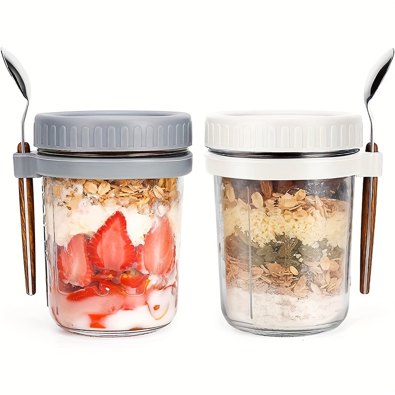 แก้วโอ๊ตมีล 1 ชิ้น/2 ชิ้น พร้อ - Food Storage Set Glass บทวิจารณ์และราคา