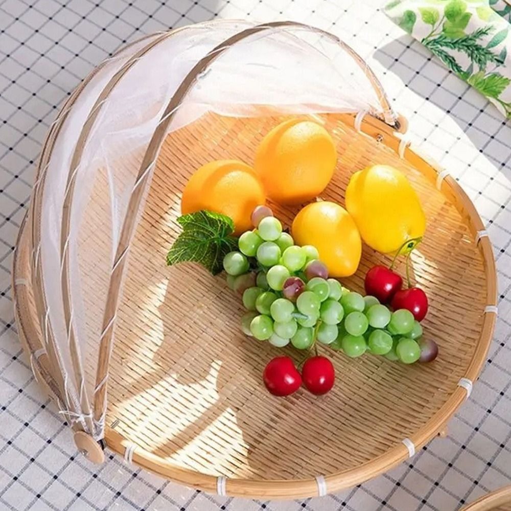 ภาชนะใส่อาหารพร้อมมุ้งกันยุง ฝ - Food Storage Net บทวิจารณ์และราคา