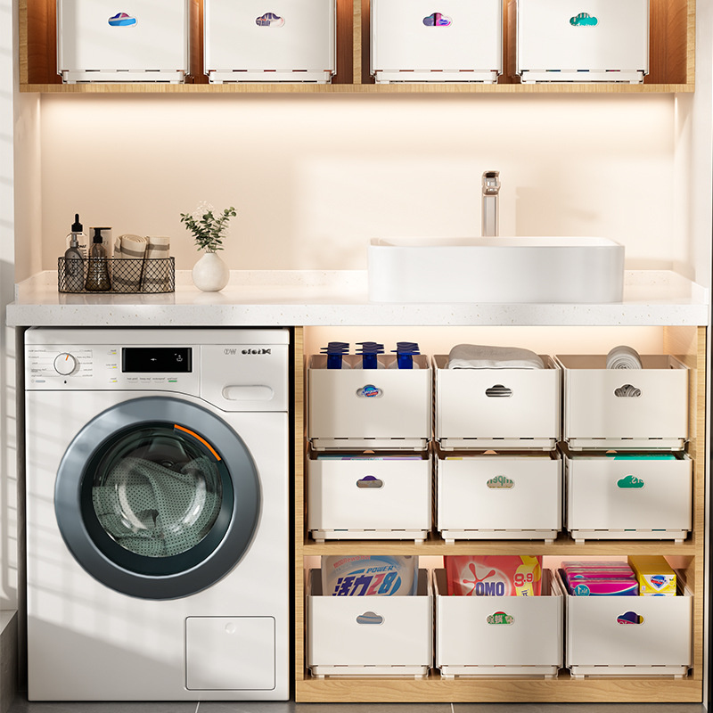 กล่องจัดระเบียบลิ้นชักแบบยืดหด - Food Storage Cabinet For Kitchen บทวิจารณ์และราคา