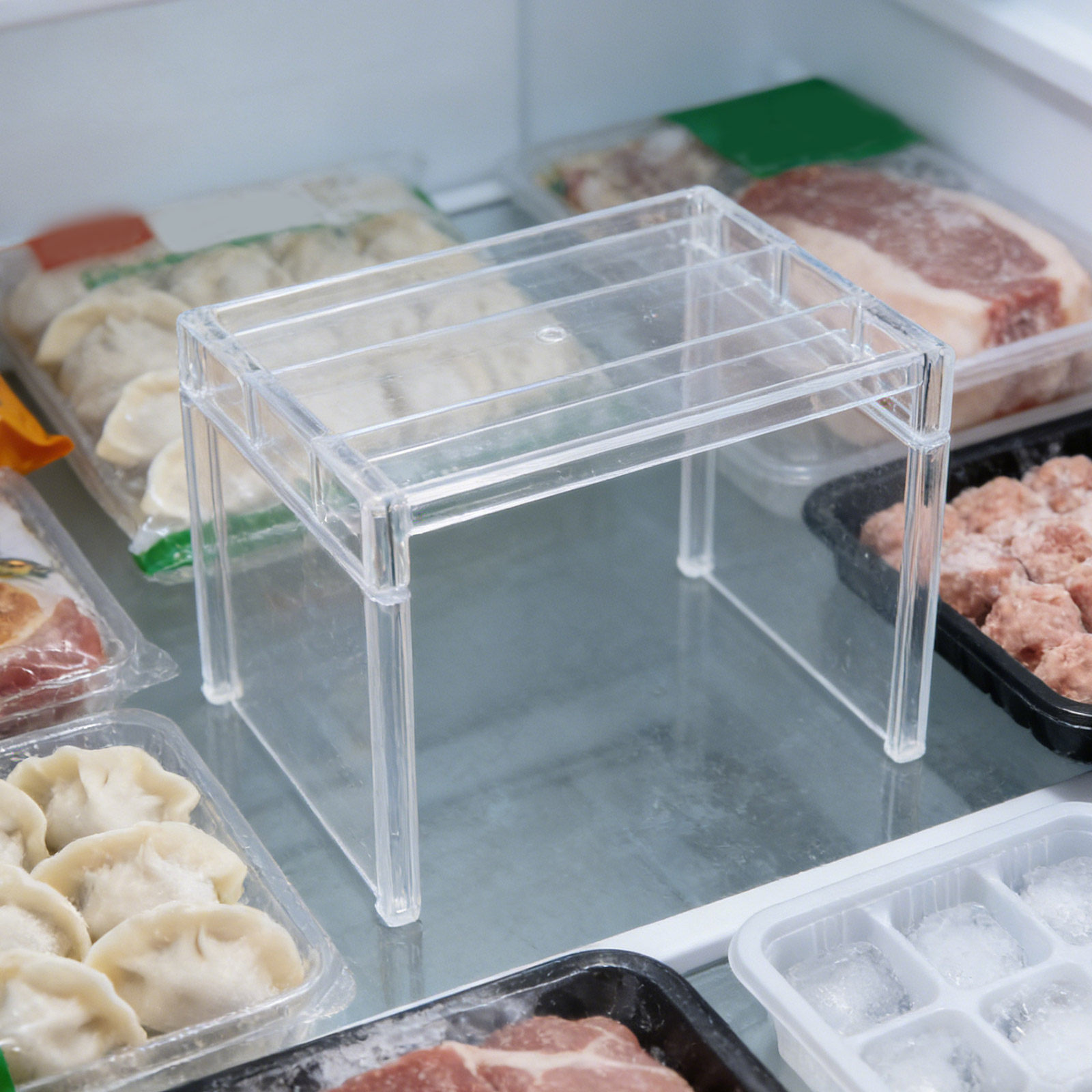 ชั้นวางของในตู้เย็นแบบใส 2 ชิ้ - Food Storage Cabinet For Kitchen บทวิจารณ์และราคา