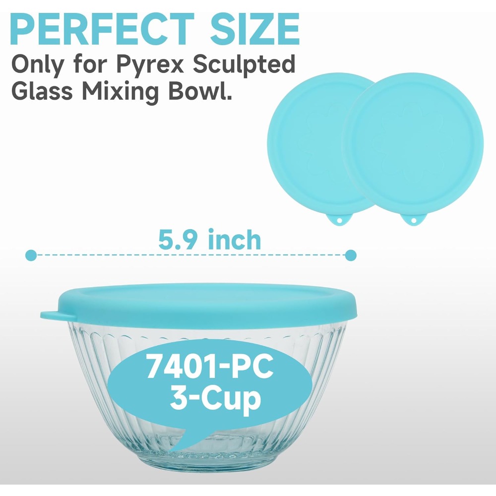 ฝาปิดซิลิโคนสำหรับชามแก้ว ชุด  - Food Storage Set Glass บทวิจารณ์และราคา
