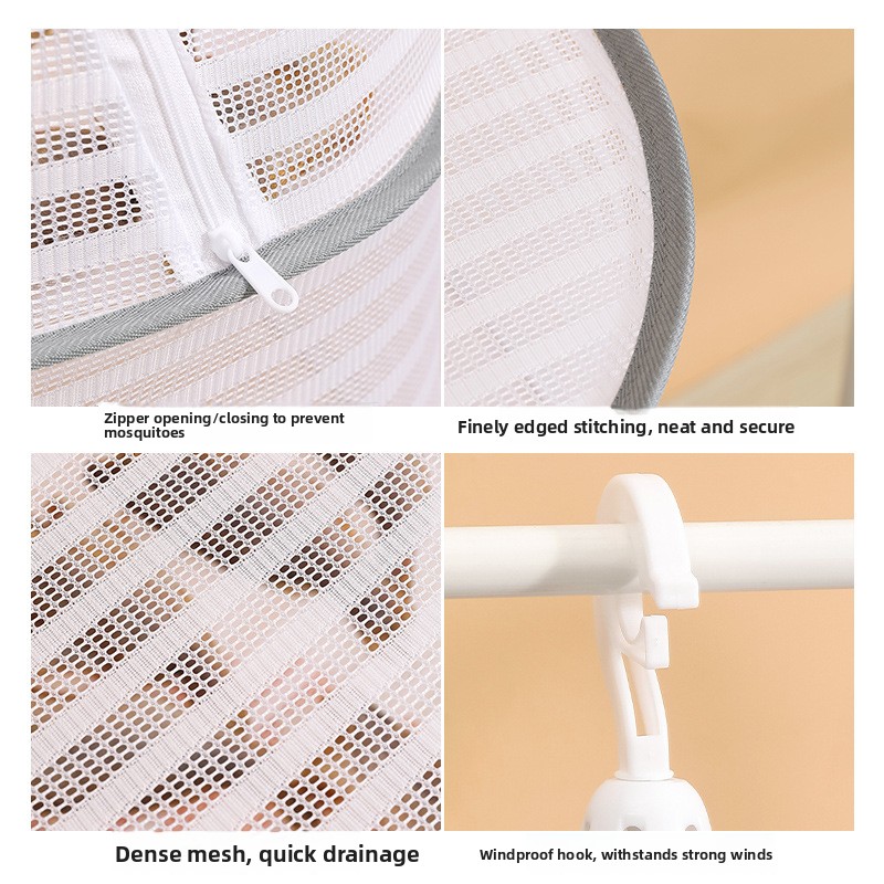 ชั้นวางอาหารแบบหนาหลายชั้น ตาข - Food Storage Net บทวิจารณ์และราคา
