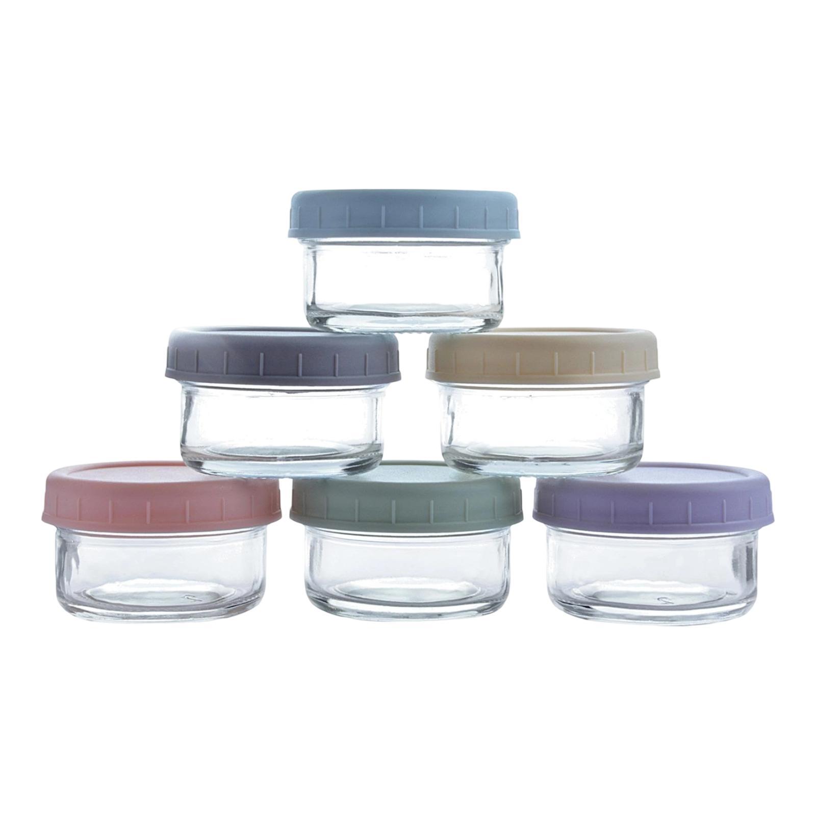 ขวดแก้วขนาดเล็กพร้อมฝาปิดกันรั - Food Storage Set Glass บทวิจารณ์และราคา