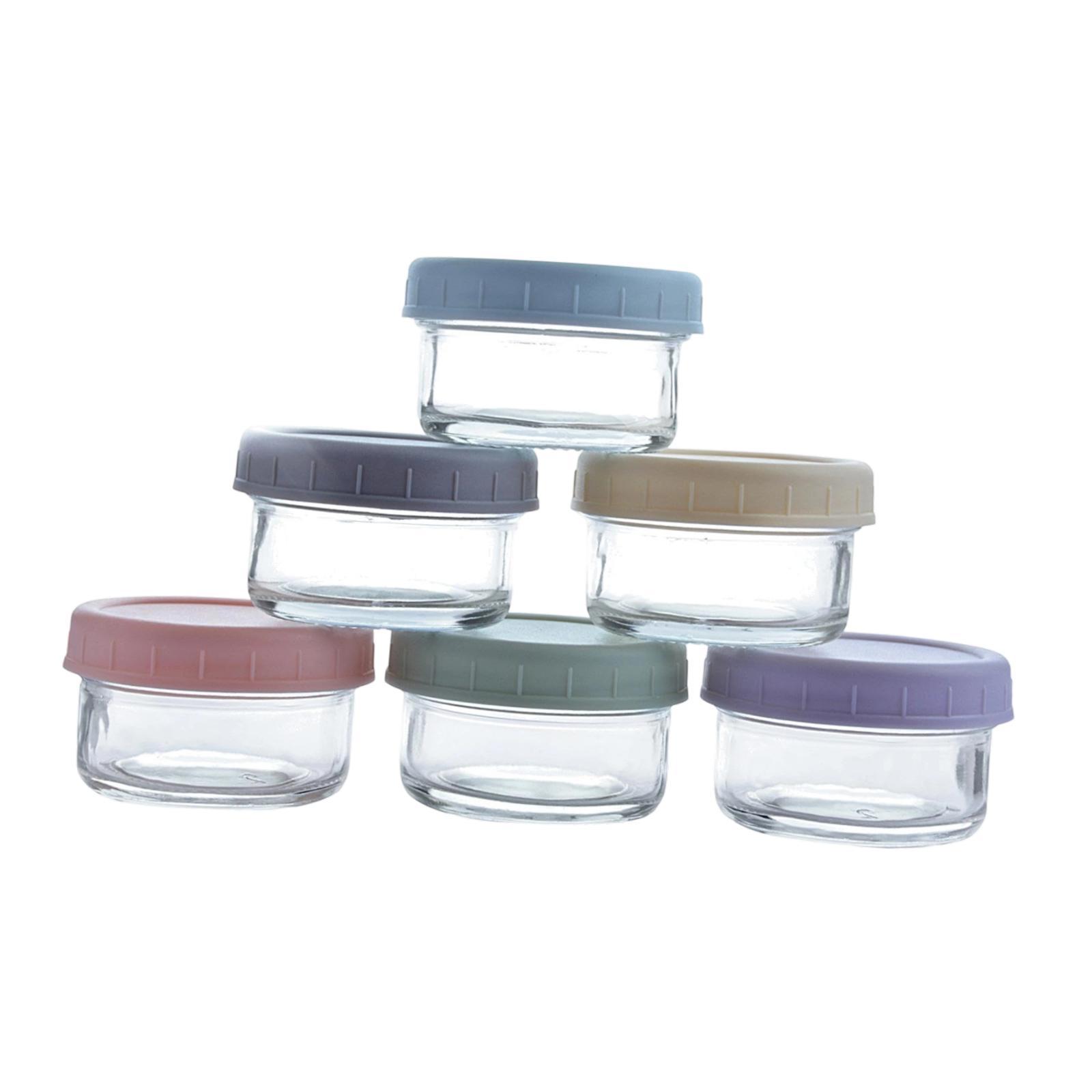 ขวดแก้วขนาดเล็กพร้อมฝาปิดกันรั - Food Storage Set Glass บทวิจารณ์และราคา