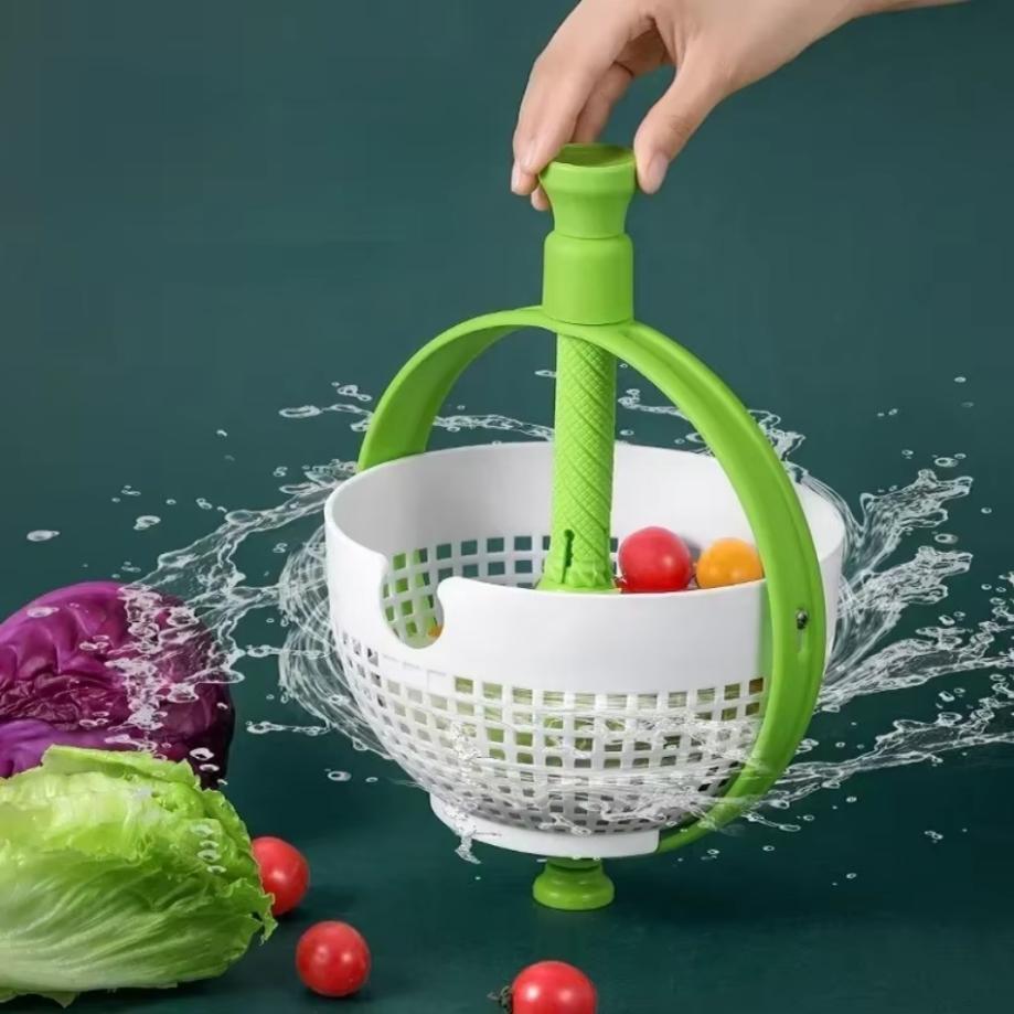 ตะกร้ากรองน้ำหมุนได้ 1 ชิ้น, อ - Food Storage Vegetables บทวิจารณ์และราคา