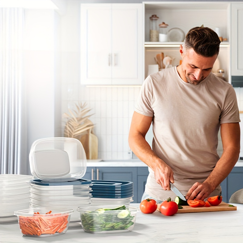 ชุดภาชนะเก็บอาหารพลาสติกใสแบบซ - Food Storage Jars Plastic บทวิจารณ์และราคา