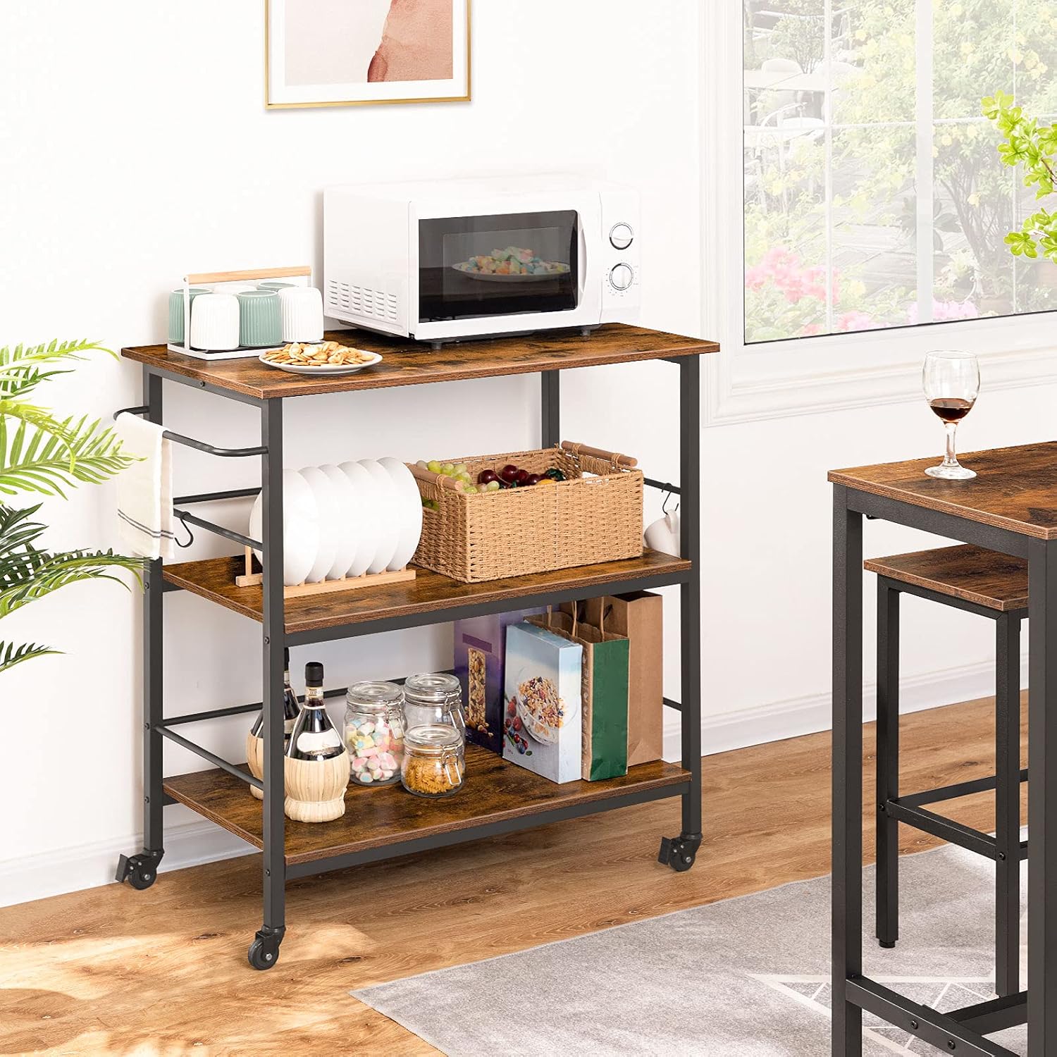 เกาะครัวอุตสาหกรรม 3 ชั้น พร้อ - Food Storage In Room บทวิจารณ์และราคา