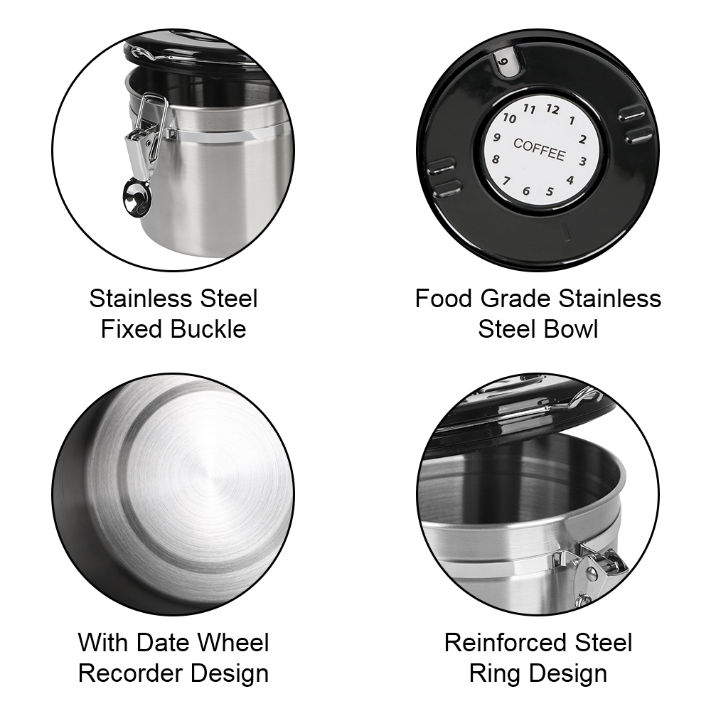กระป๋องเก็บกาแฟคอนเทนเนอร์ co2 - Food Storage And Preservation บทวิจารณ์และราคา