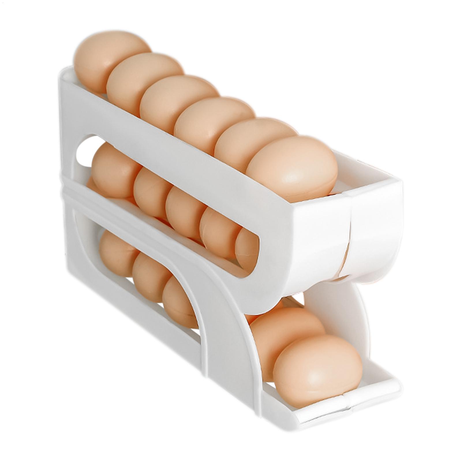 ที่วางไข่อัตโนมัติ ชั้นวางไข่ส - Food Storage Organiser บทวิจารณ์และราคา