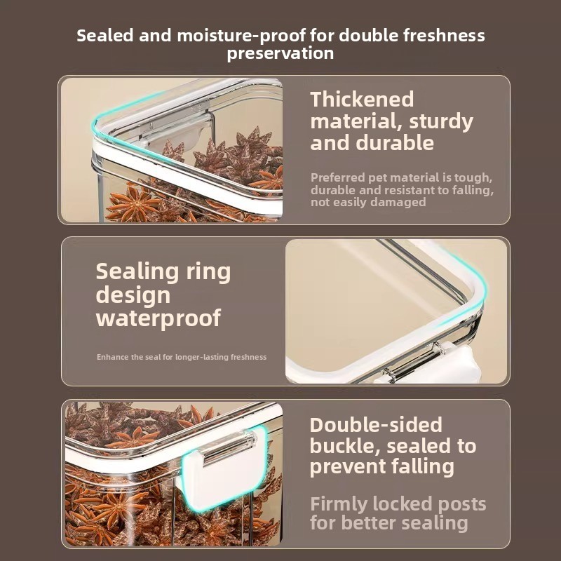 ภาชนะเก็บอาหารสุญญากาศ กล่องจั - Food Storage No Pantry บทวิจารณ์และราคา