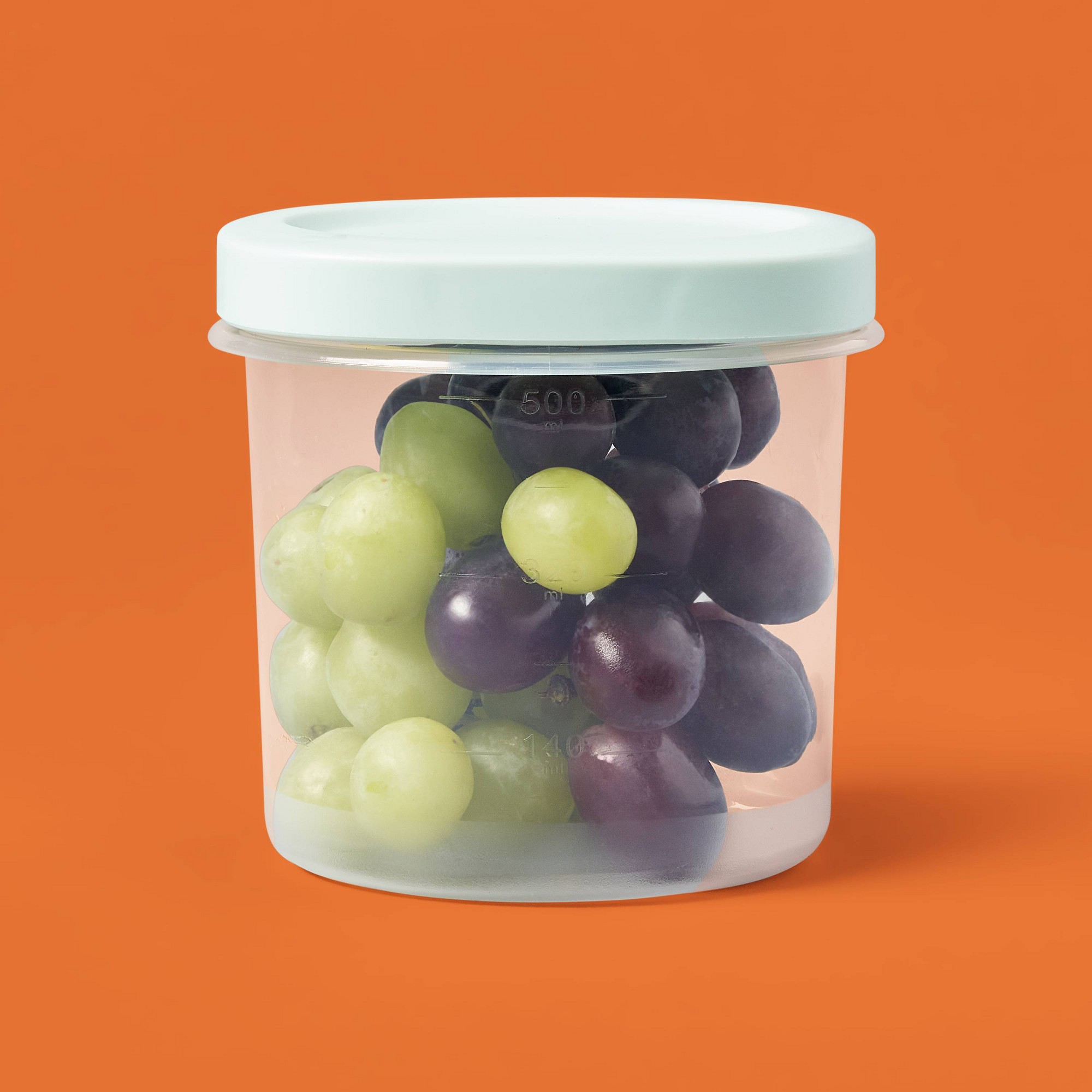 ภาชนะเก็บอาหารทรงกลมขนาดใหญ่ 2 - Food Storage Jars Plastic บทวิจารณ์และราคา