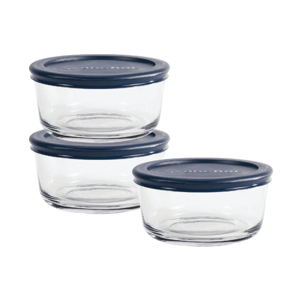 ภาชนะเก็บอาหารแก้วพร้อมฝาปิด A - Food Storage Set Glass บทวิจารณ์และราคา