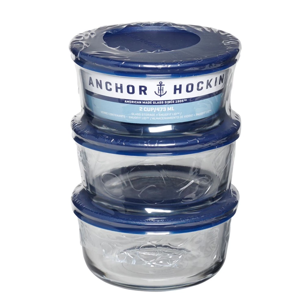 ภาชนะเก็บอาหารแก้วพร้อมฝาปิด A - Food Storage Set Glass บทวิจารณ์และราคา