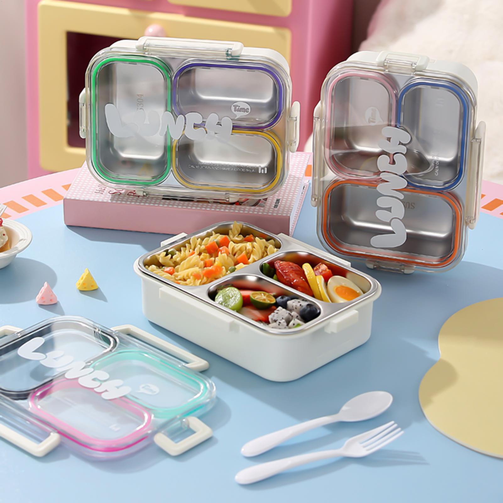 กล่องอาหารกลางวันสแตนเลสแบบแบ่ - Food Storage Cabinet For Kitchen บทวิจารณ์และราคา