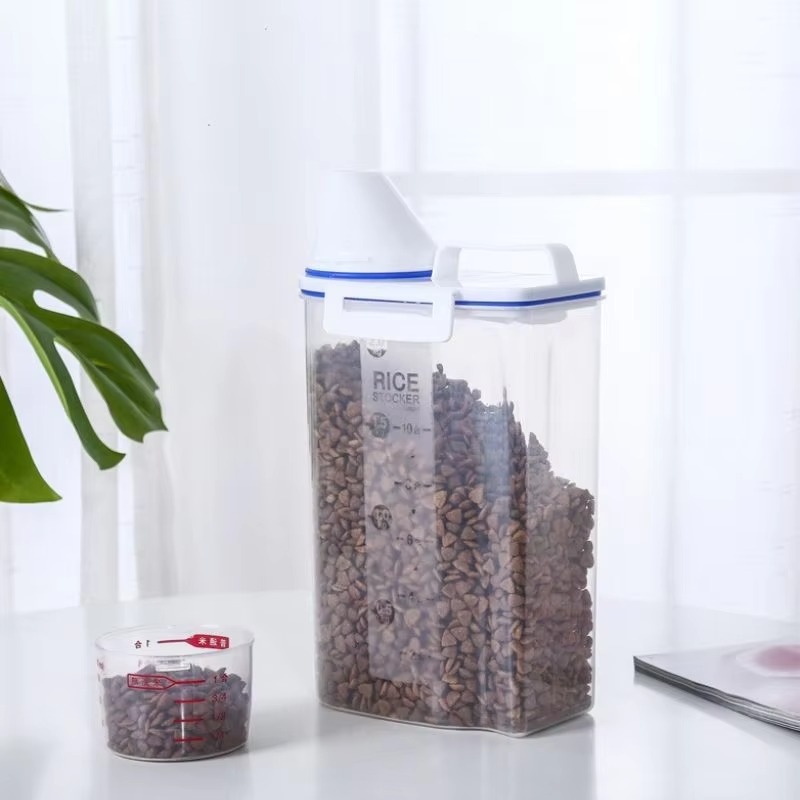กล่องเก็บอาหารสัตว์เลี้ยงพลาสต - Food Storage Hot บทวิจารณ์และราคา