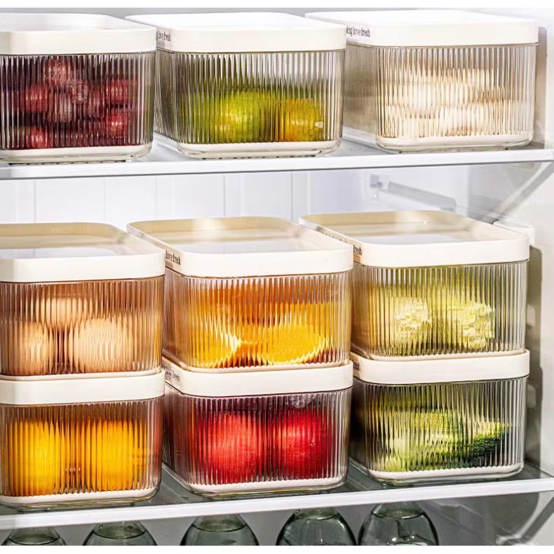 กล่องจัดระเบียบตู้เย็นพลาสติก  - Food Storage Vegetables บทวิจารณ์และราคา