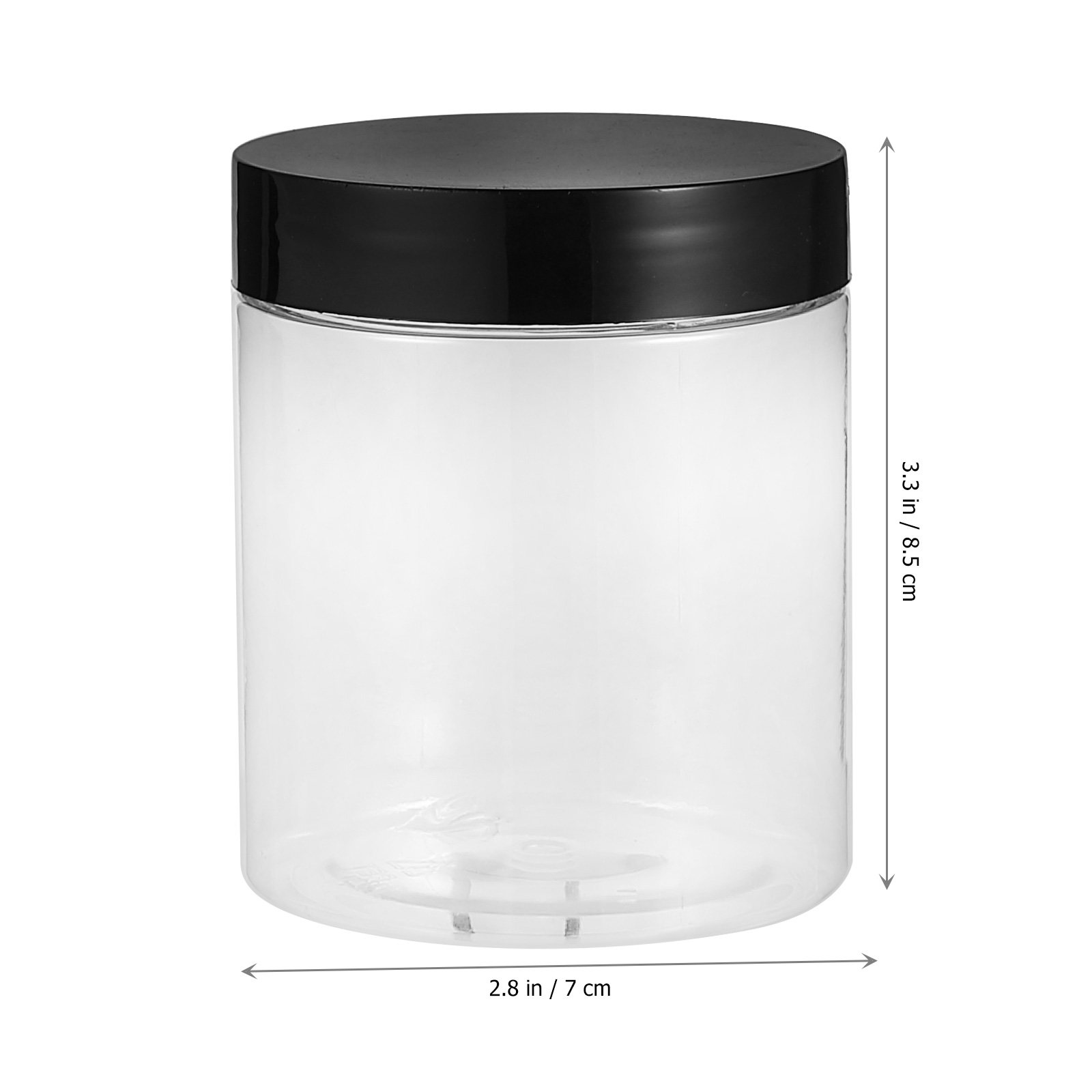 ขวดเก็บอาหารพลาสติกใสคุณภาพสูง - Food Storage Jars Plastic บทวิจารณ์และราคา