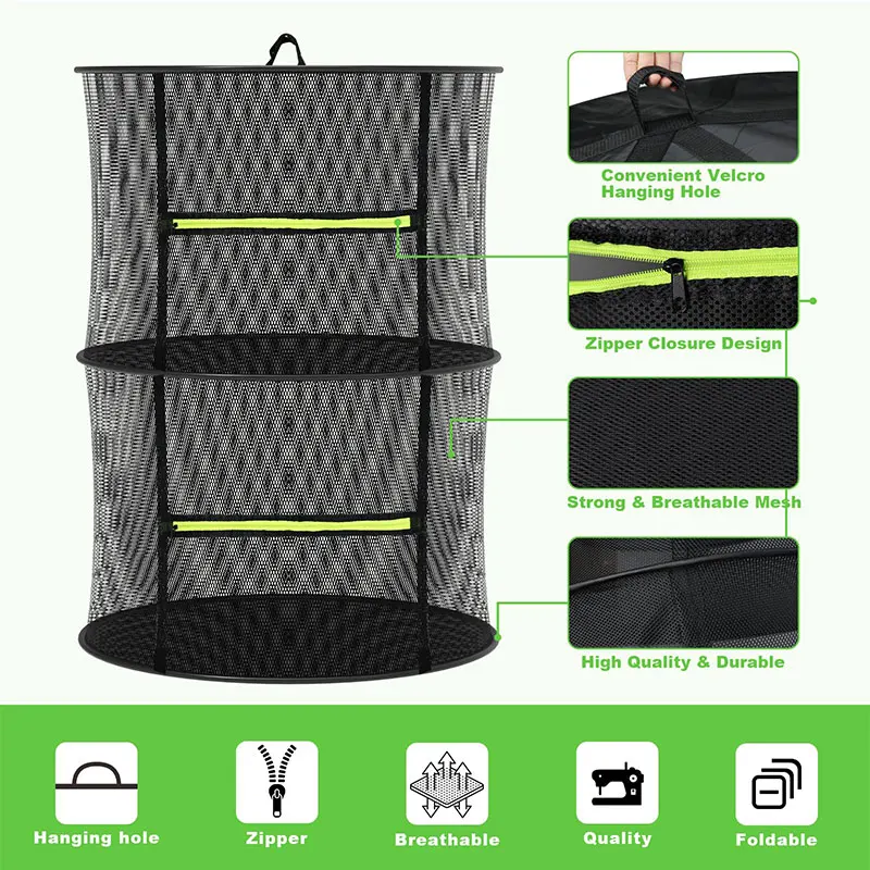 ตาข่ายตากอาหารสำหรับสมุนไพร ผล - Food Storage Net บทวิจารณ์และราคา