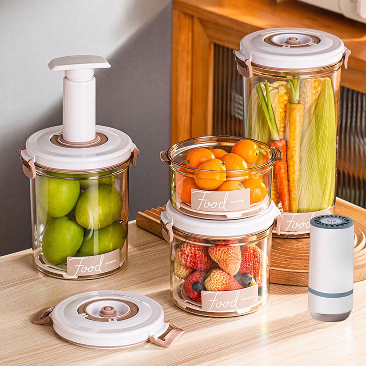ภาชนะบรรจุอาหารสุญญากาศเกรดอาห - Food Storage And Preservation บทวิจารณ์และราคา