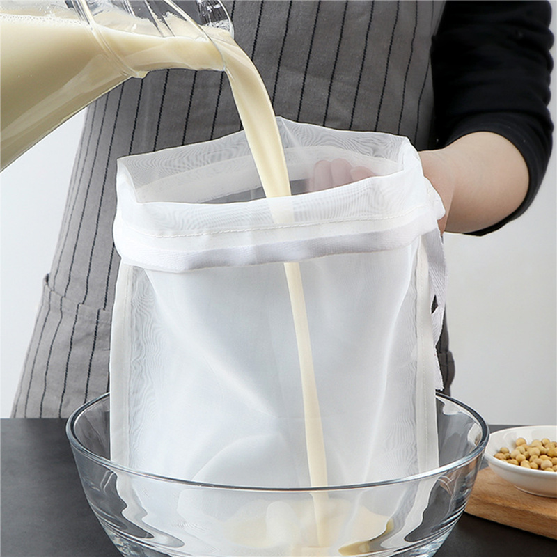 ถุงกรองไนลอน ถุงกรองนมผัก ตะแก - Food Storage Net บทวิจารณ์และราคา