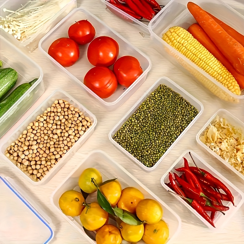 ชุด 8 ชิ้น ประกอบด้วย 4 กล่องแ - Food Storage Cabinet For Kitchen บทวิจารณ์และราคา