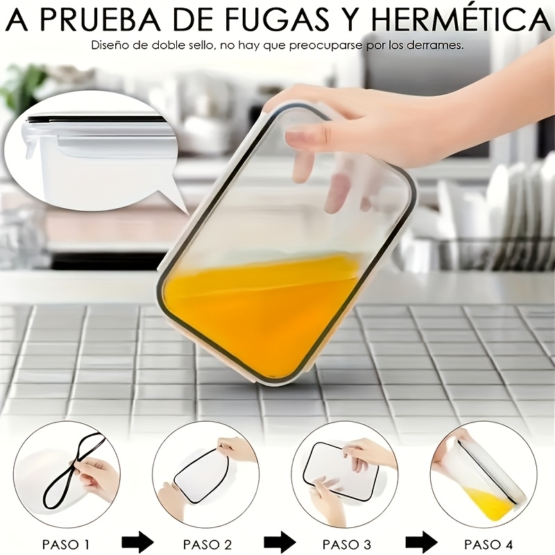 ชุด 8 ชิ้น ประกอบด้วย 4 กล่องแ - Food Storage Cabinet For Kitchen บทวิจารณ์และราคา