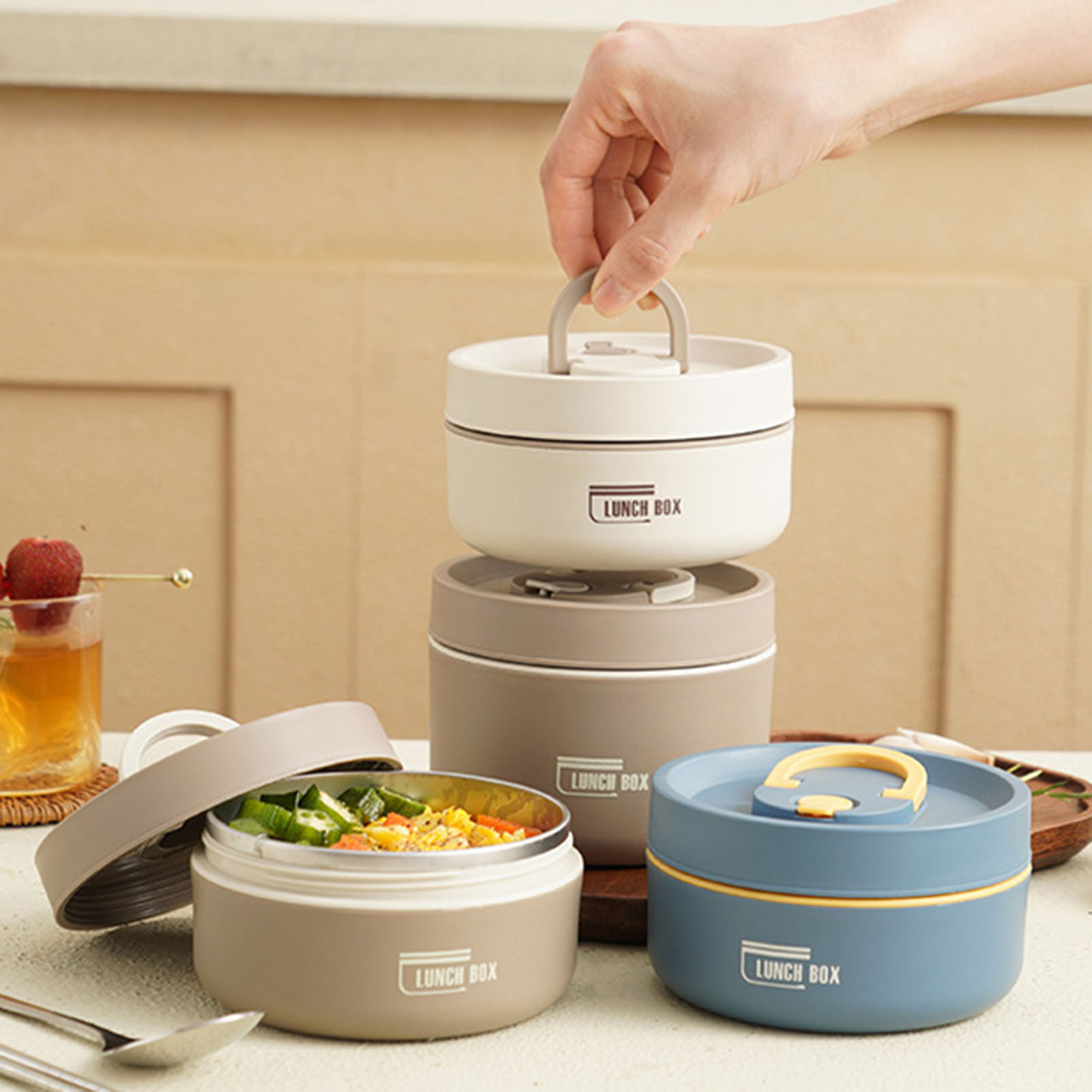 ชุดกล่องอาหารกลางวันฉนวนพร้อมก - Food Storage Hot บทวิจารณ์และราคา