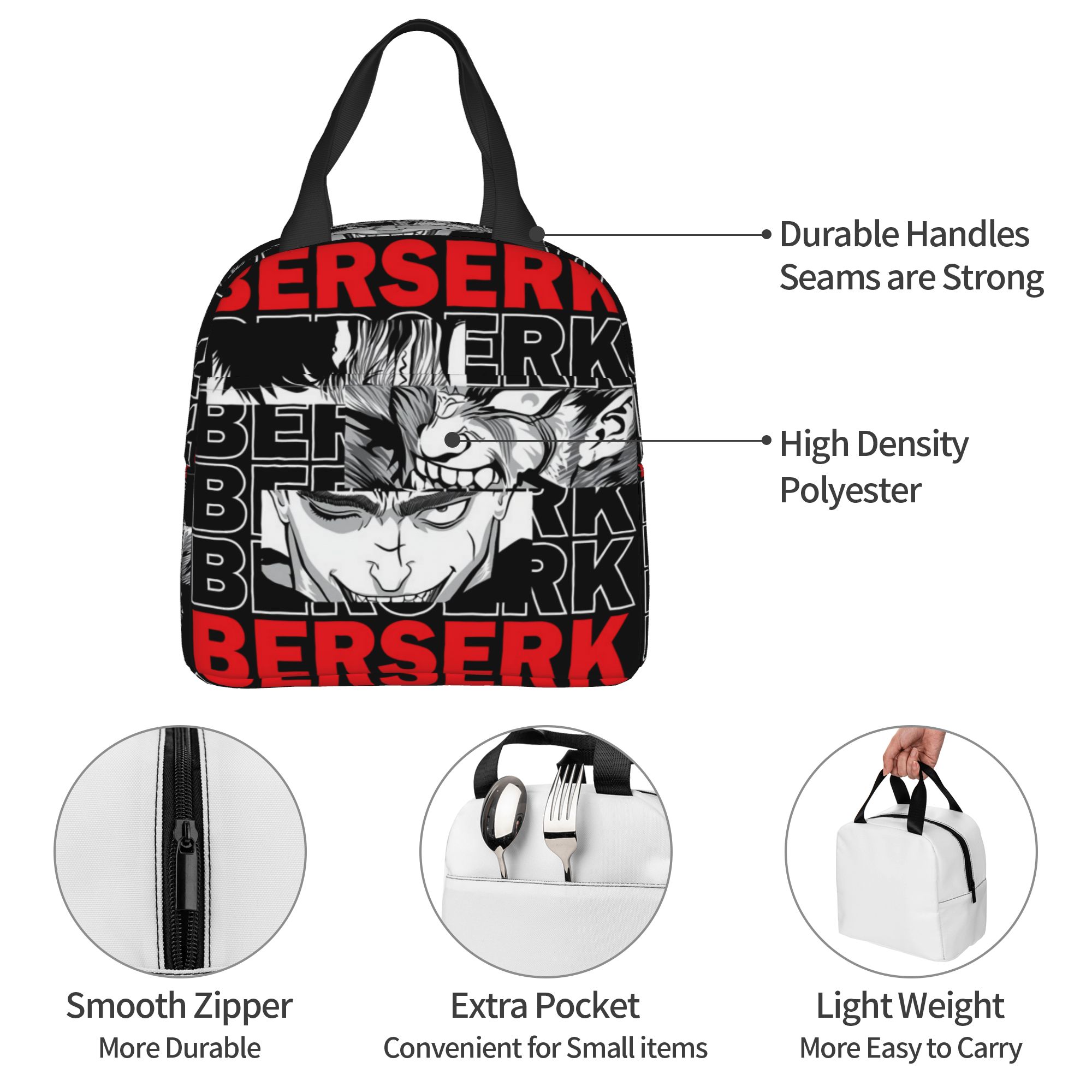 B-Berserks กระเป๋าใส่อาหารกลาง - Food Storage Box Set บทวิจารณ์และราคา