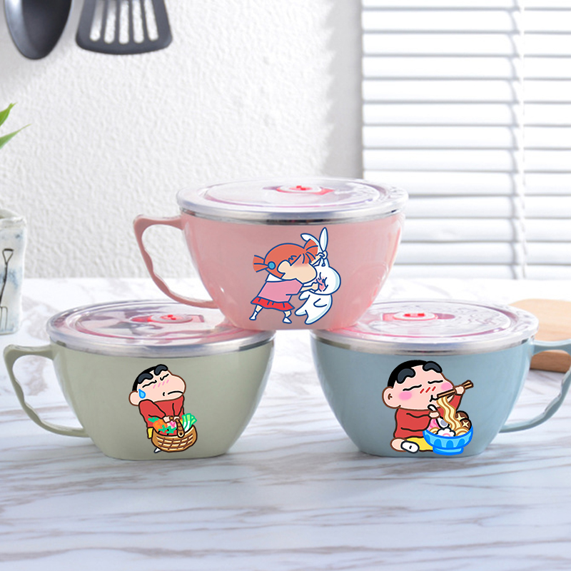 ชามบะหมี่เครยอน ชินจัง ชามสแตน - Food Storage In Room บทวิจารณ์และราคา