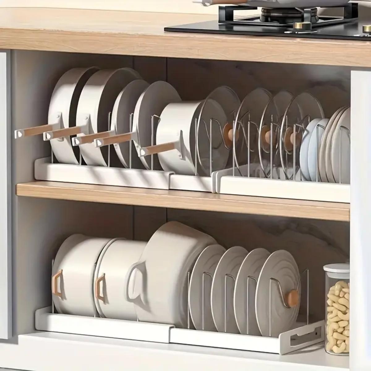 ที่จัดระเบียบหม้อและกระทะในครั - Food Storage Cabinet For Kitchen บทวิจารณ์และราคา