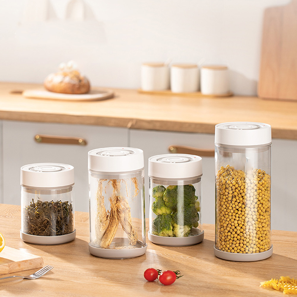 โถแก้วเก็บเมล็ดกาแฟแบบกันความช - Food Storage Set Glass บทวิจารณ์และราคา