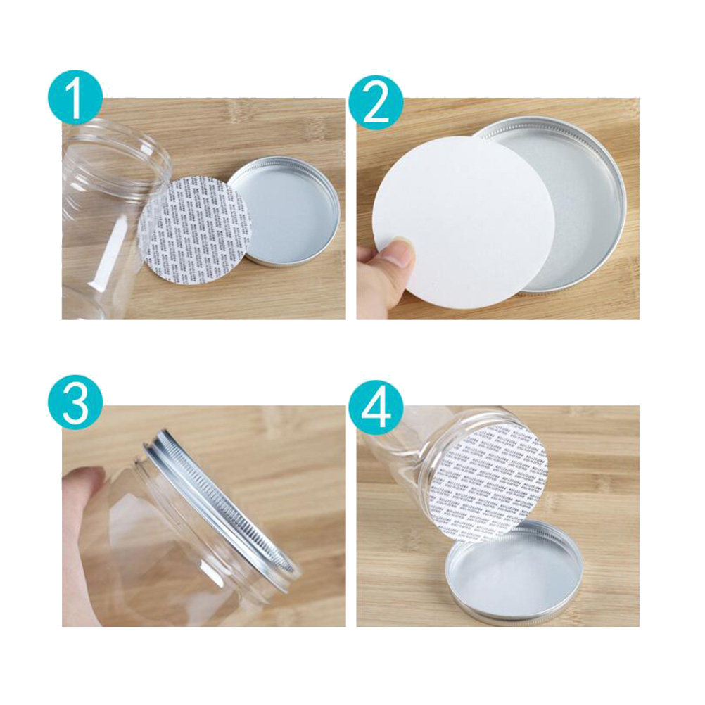 10 ชิ้น ขวดโหลพลาสติกใสคุณภาพส - Food Storage Jars Plastic บทวิจารณ์และราคา