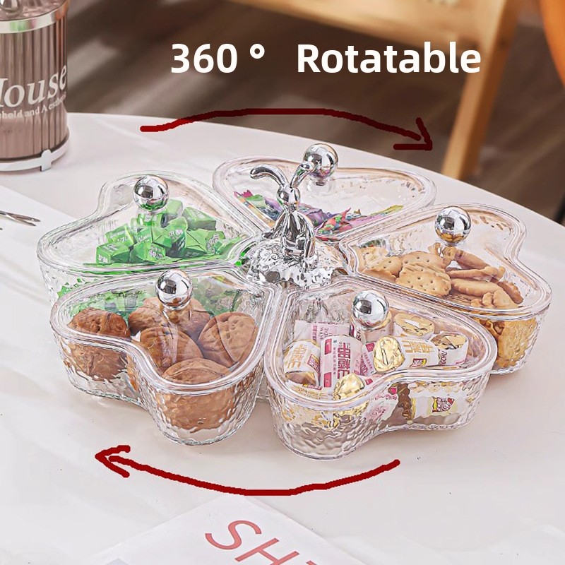 ถาดผลไม้หมุนได้สไตล์หรูหราทันส - Food Storage In Room บทวิจารณ์และราคา