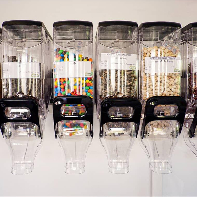 ตู้จ่ายอาหารแห้งแบบใส YOUYIZUO - Food Storage Jars Plastic บทวิจารณ์และราคา