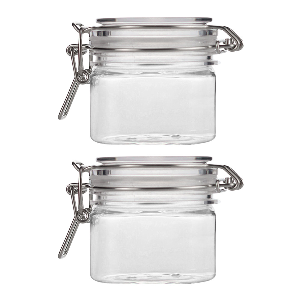 2 ชิ้น โหลเก็บอาหารแบบปิดผนึก  - Food Storage Jars Plastic บทวิจารณ์และราคา