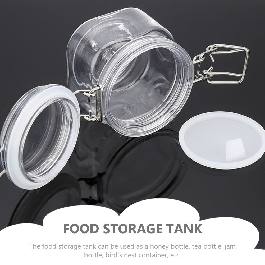 2 ชิ้น โหลเก็บอาหารแบบปิดผนึก  - Food Storage Jars Plastic บทวิจารณ์และราคา