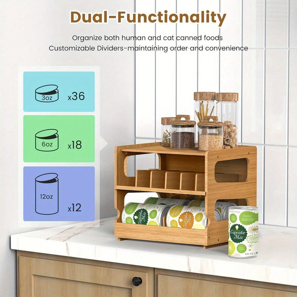 ชั้นวางเก็บอาหารสัตว์เลี้ยงแบบ - Food Storage No Pantry บทวิจารณ์และราคา