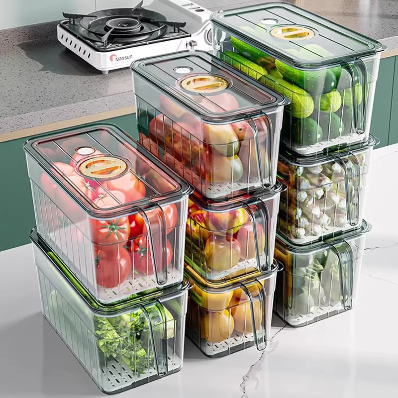 กล่องจัดเก็บในตู้เย็น สำหรับไข - Food Storage Box Set บทวิจารณ์และราคา