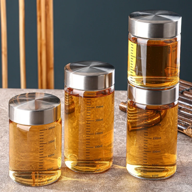 2 ชิ้น 100-500 มิลลิลิตรแก้วถ้ - Food Storage Set Glass บทวิจารณ์และราคา