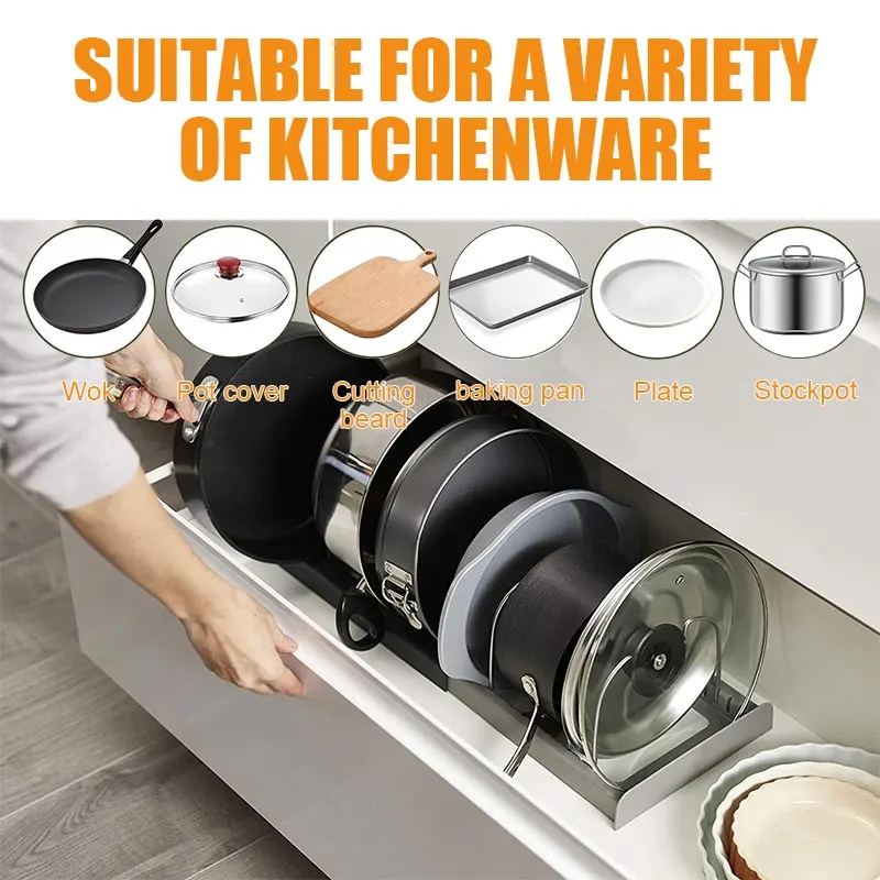ขยายสแตนเลสชั้นเก็บตู้ครัวผู้ถ - Food Storage Organiser บทวิจารณ์และราคา