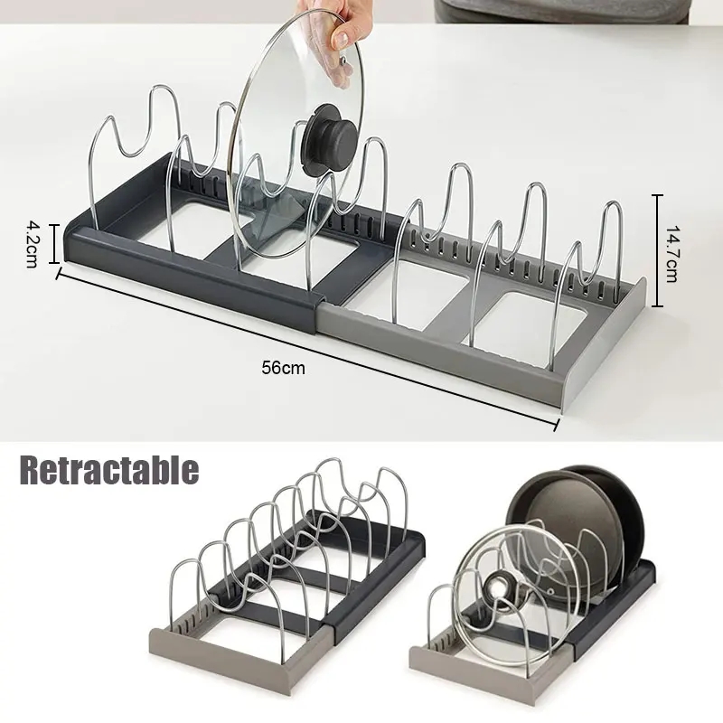 ขยายสแตนเลสชั้นเก็บตู้ครัวผู้ถ - Food Storage Organiser บทวิจารณ์และราคา
