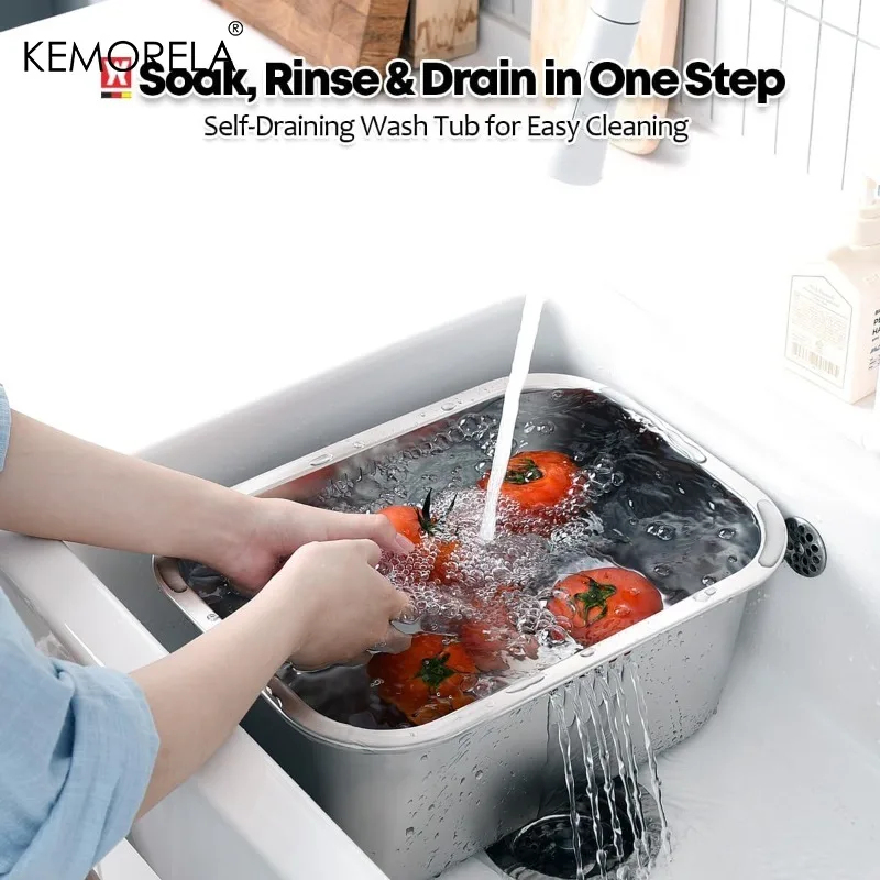 อ่างล้างจานสแตนเลสแบบพกพาขนาด  - Food Storage Organiser บทวิจารณ์และราคา
