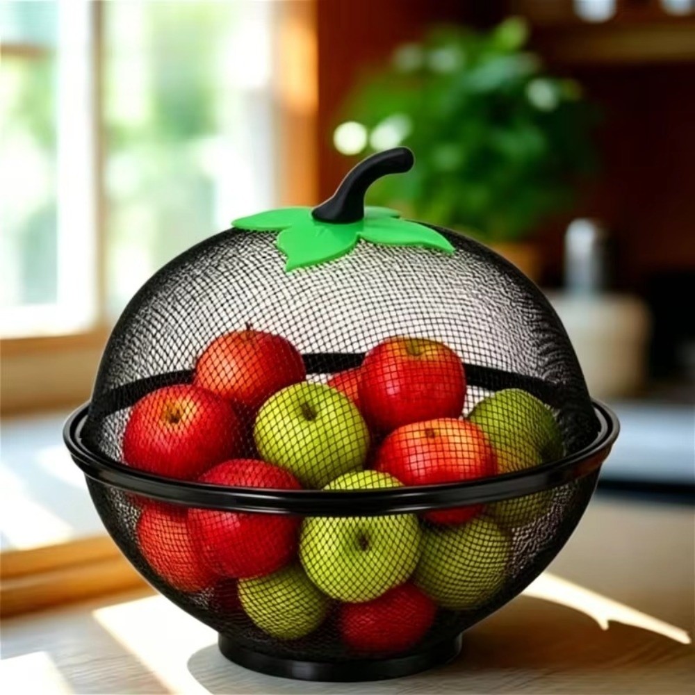 ตะกร้าผลไม้โลหะพร้อมฝาครอบตาข่ - Food Storage Net บทวิจารณ์และราคา