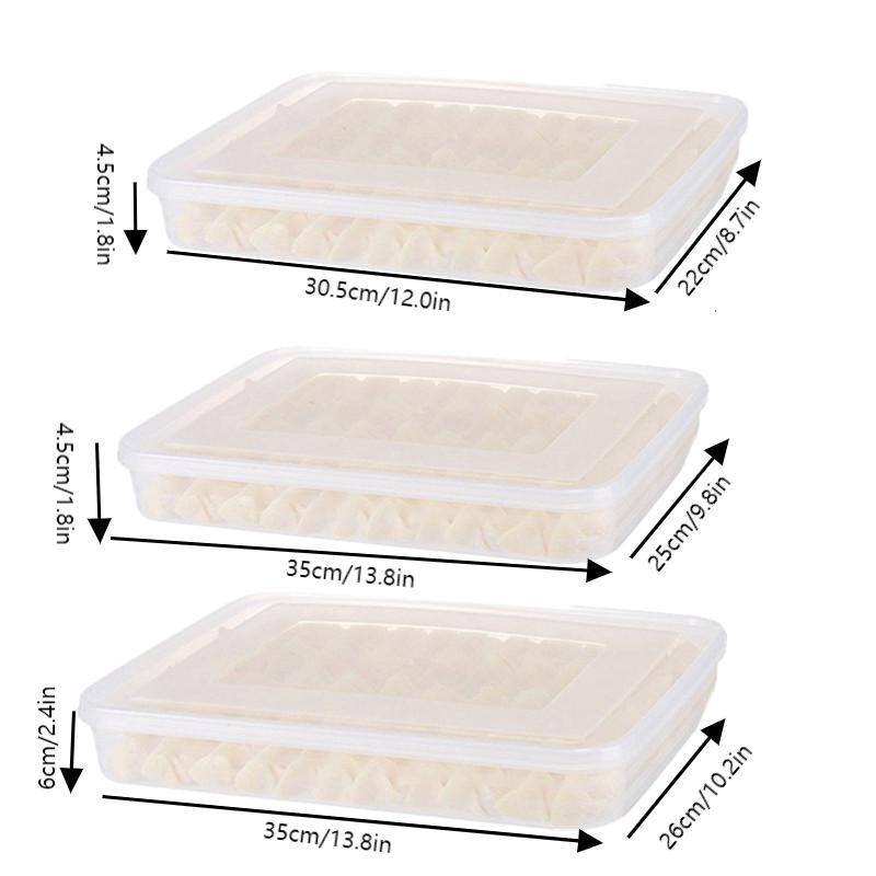 กล่องเก็บของในครัวสำหรับเกี๊ยว - Food Storage Vegetables บทวิจารณ์และราคา