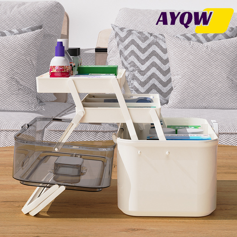 กล่องเก็บยาฝาใสความจุขนาดใหญ่/ - Food Storage Cabinet For Kitchen บทวิจารณ์และราคา