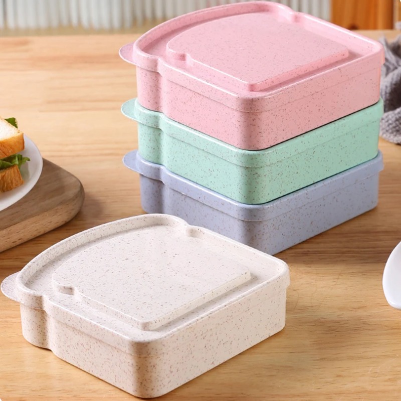กล่องแซนวิชเบนโตะแบบใช้ซ้ำได้  - Food Storage Box Set บทวิจารณ์และราคา