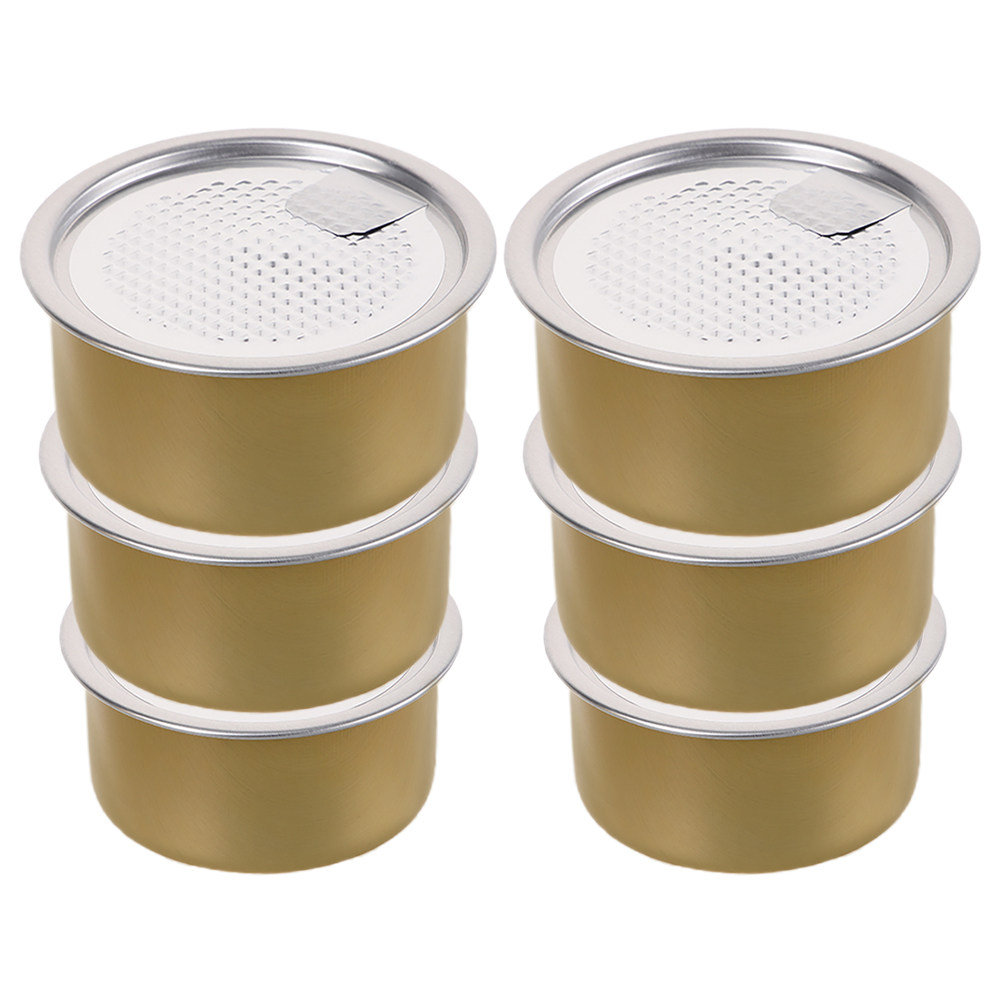กล่องโลหะ 6 ชิ้น ขนาดเล็ก ปิดส - Food Storage No Pantry บทวิจารณ์และราคา